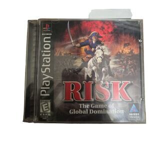 Risk: Global Domination - PlayStation 1 Game, Complete in Original Case